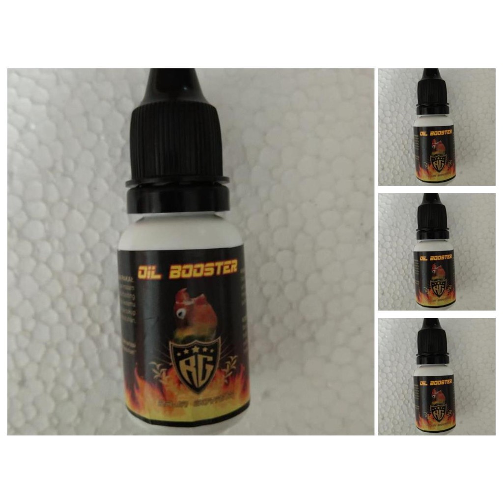 oil booster rg raja goyang doping burung lovebird