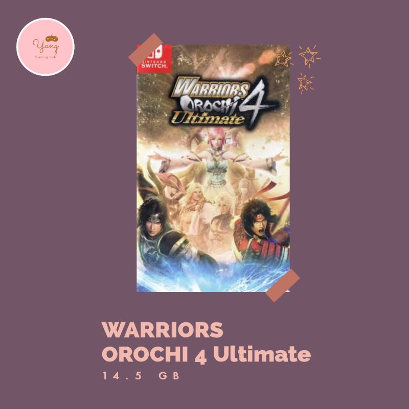 WARRIORS OROCHI 4 Ultimate Nintendo Switch Warrior