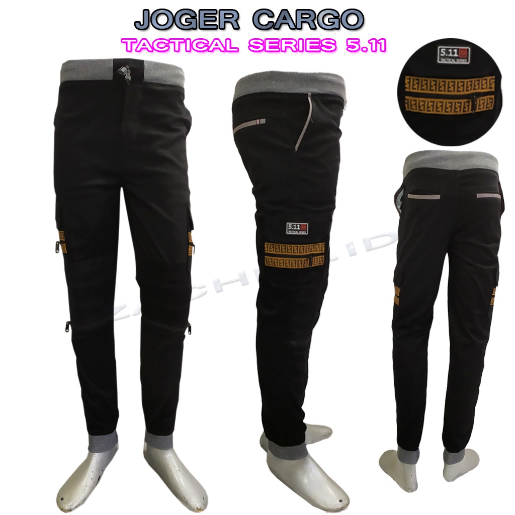 Celana Jogger Panjang Pria Model Cargo Tactical Series 5.11 Terbaru