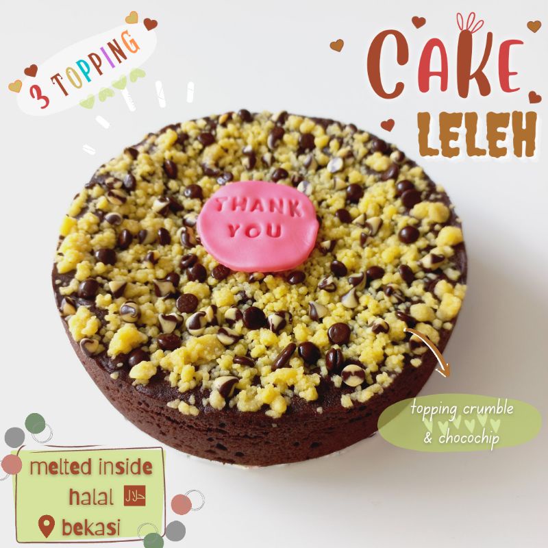 

Cake coklat leleh lumer | cokelat cake | brownies panggang fudge melted fudgy | cake ulang tahun