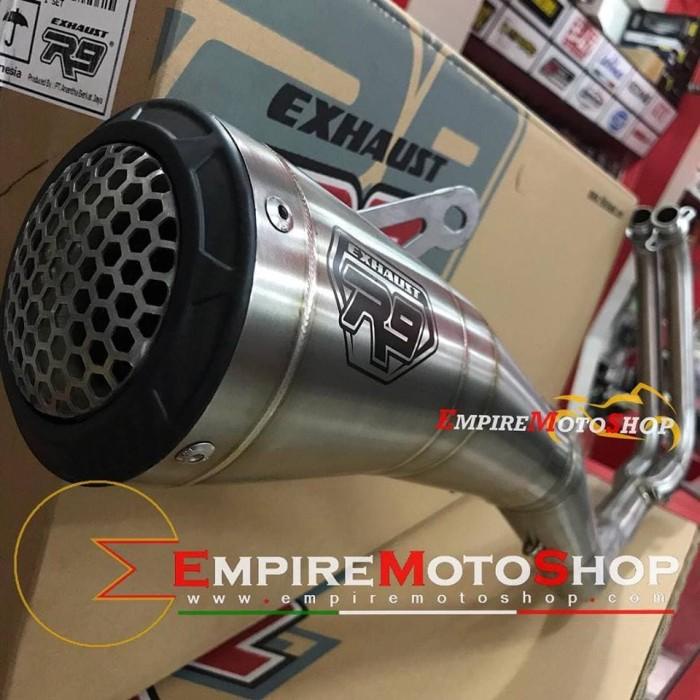 Nay Knalpot  / Knalpot R9 Gp Ninja 250 Fi Z250 Fullsystem Stainless