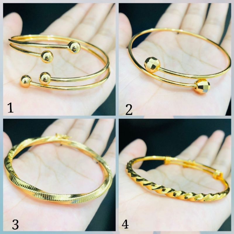 XAK-GELANG TANGAN XUPING WANITA BERLAPIS EMAS.