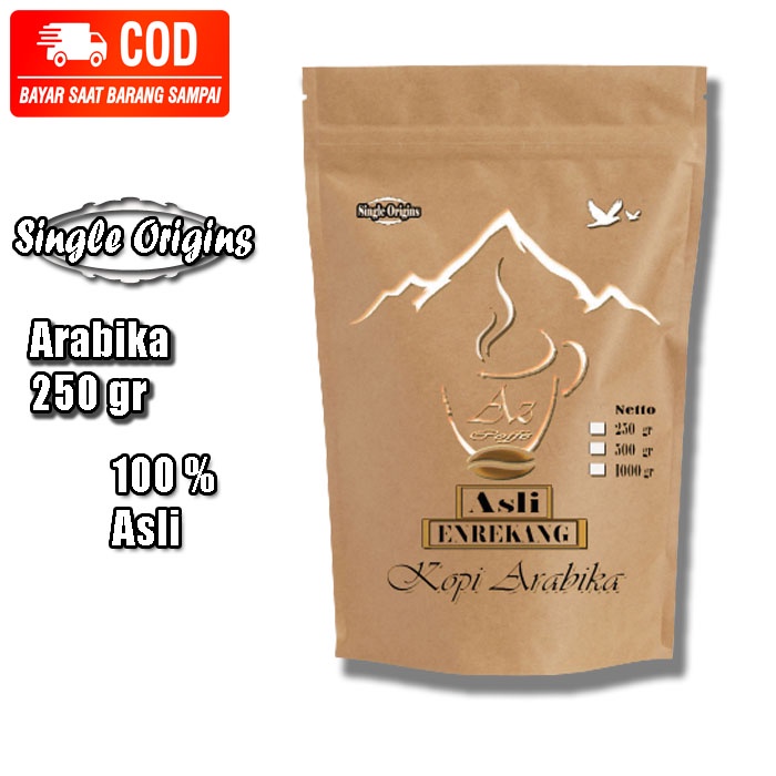 

Kopi Arabika Asli Enrekang 250 gr