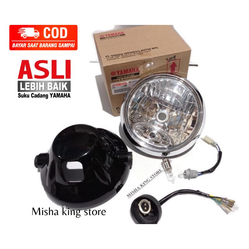 REFLEKTOR LAMPU DEPAN RX KING NEW ORIGINAL PEREDAM