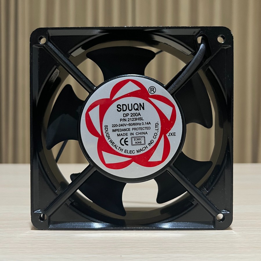 KIPAS FAN AC 220V 220 VOLT 12 CM 12CM