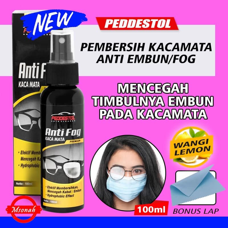 Pembersih Kacamata Anti Embun - Pembersih Kacamata Minus - Pembersih Lensa Kacamata
