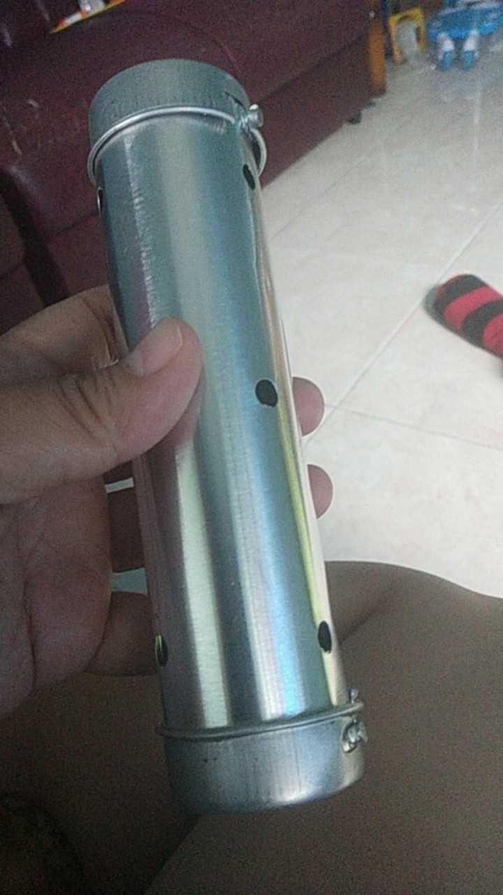 Cetakan Lontong Alumunium Ukuran 15 Cm - Tanpa Pengait