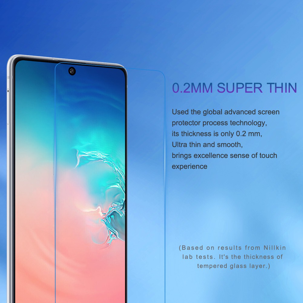 Tempered Glass SAMSUNG Galaxy S10 Lite NILLKIN AMAZING H+ Pro Kaca