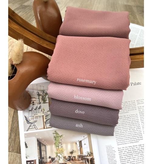 ZARA SQUARE / HIJAB SEGIEMPAT ZIGZAG