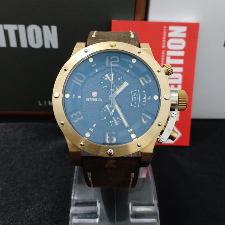 EXPEDITION E 6381MCLGPBA LIMITED EDITION JAM TANGAN PRIA ORIGINAL GARANSI RESMI
