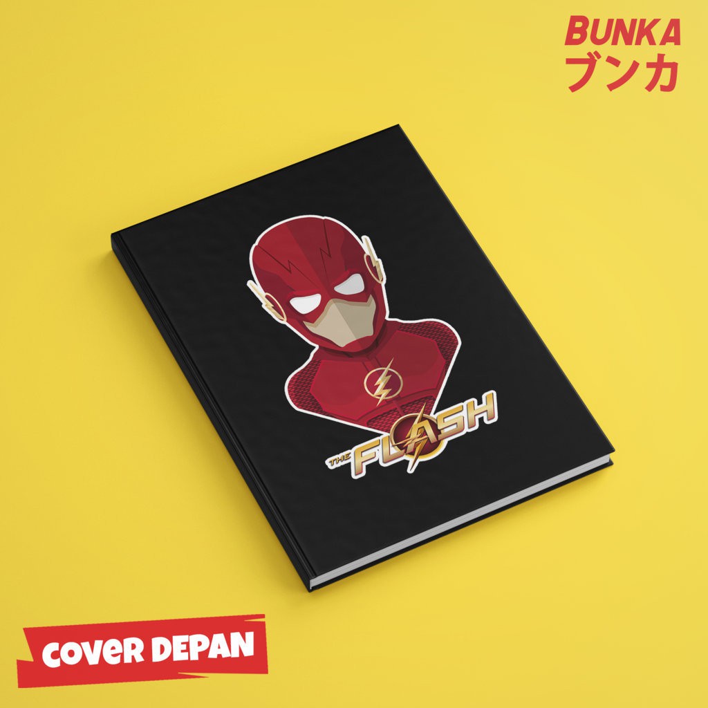 

Note DC Character Design The Flash Hardcover A5 Buku Tulis Catatan Note Agenda Planner Jurnal