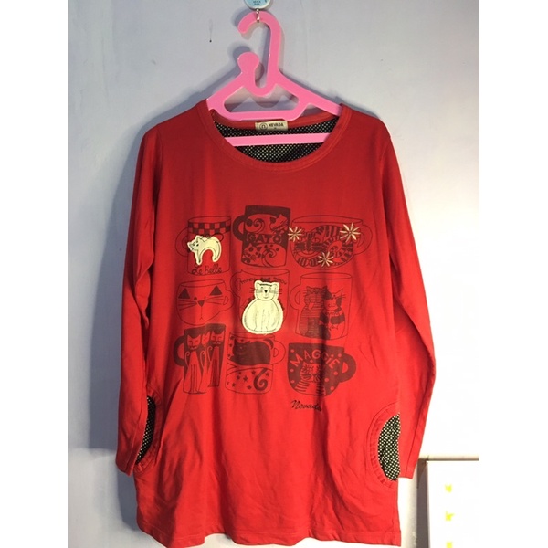 [preloved] Kaos Lengan Panjang Nevada