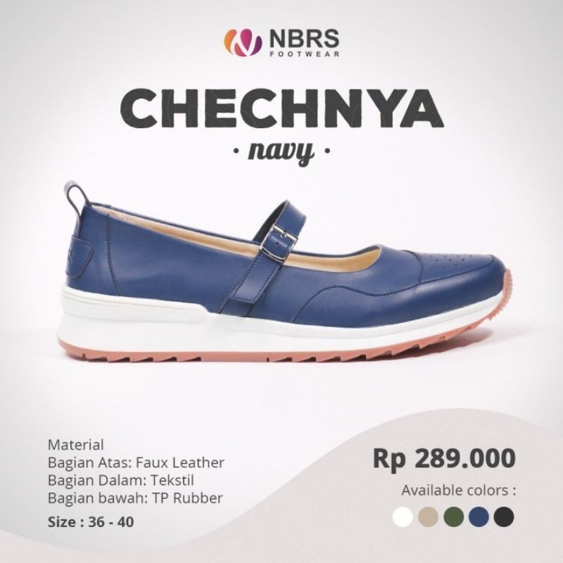 sepatu wanita CHECHNYA merk nbrs