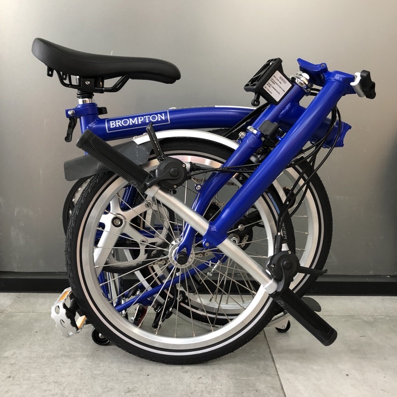 SEPEDA LIPAT BROMPTON S6L PICCADILLY BLUE