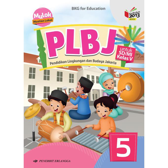 Buku Pelajaran SD / MI PLBJ kelas 5 Kurikulum 2013 New