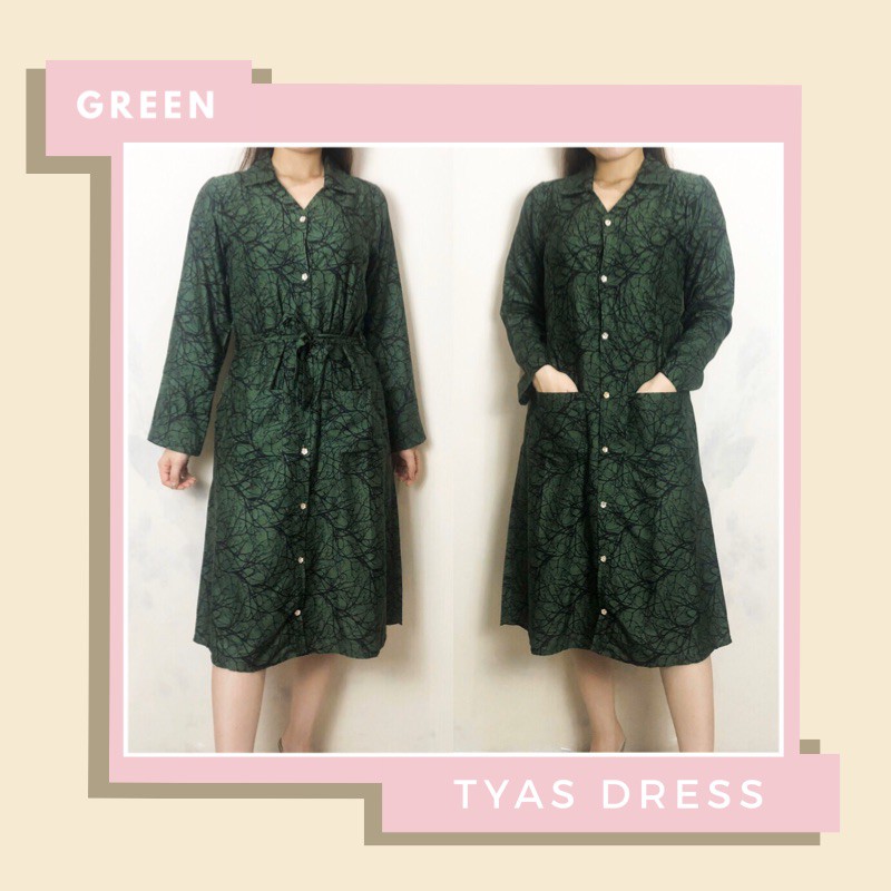 TYAS DRESS - Dress Wanita Terusan Wanita