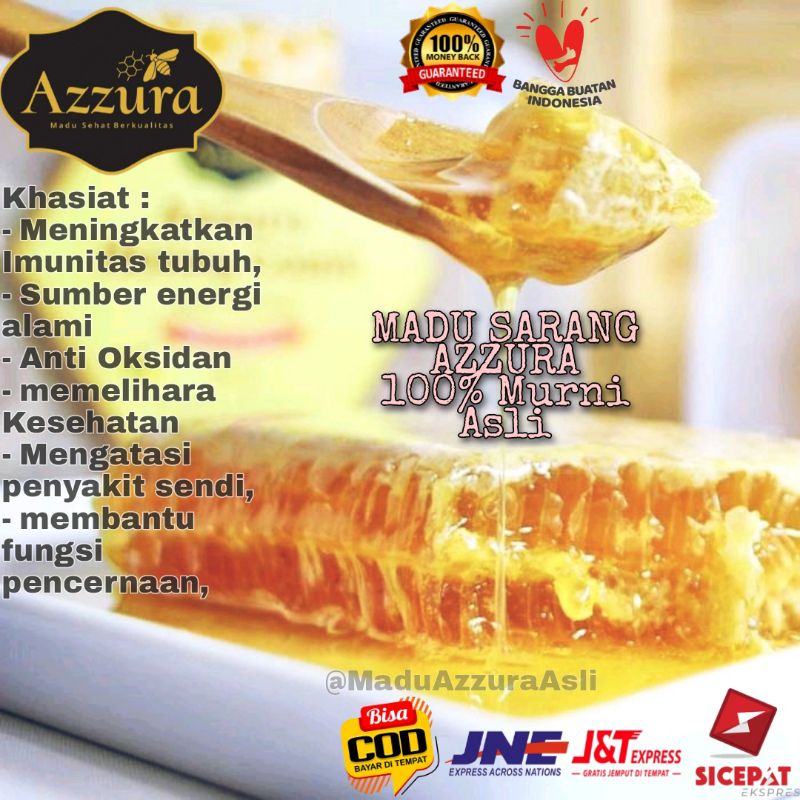 

MADU SARANG LEBAH AZZURA