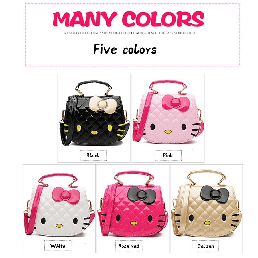 Tas Jinjing Selempang Lucu Hello Kitty Impor Murah Anak Perempuan