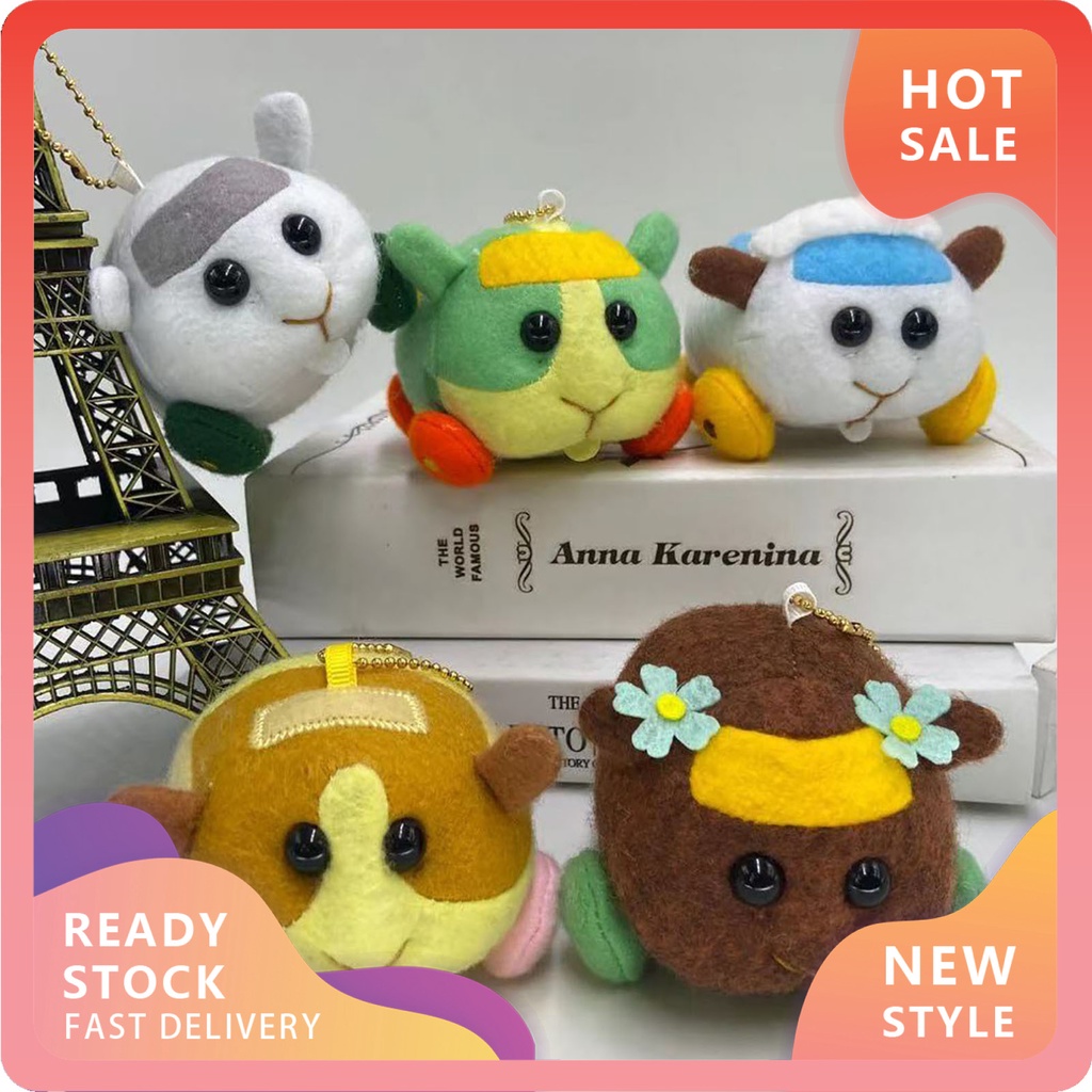 Mini plush bear stuffed cartoon animal cute key chain pendant soft toy Pip HF 