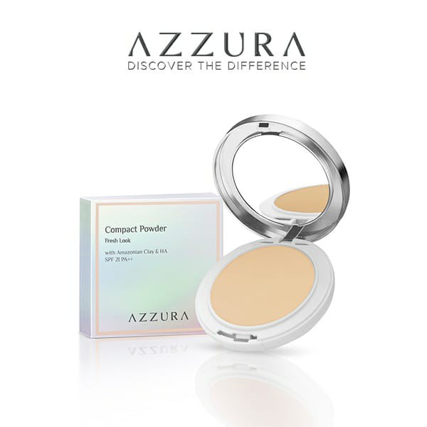 ❤ MEMEY ❤ AZZURA Compact Powder Fresh Look 14g