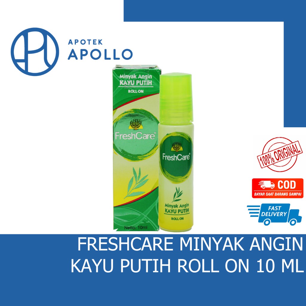 FRESH CARE MINYAK ANGIN KAYU PUTIH ROLL ON 10 ML FRESHCARE