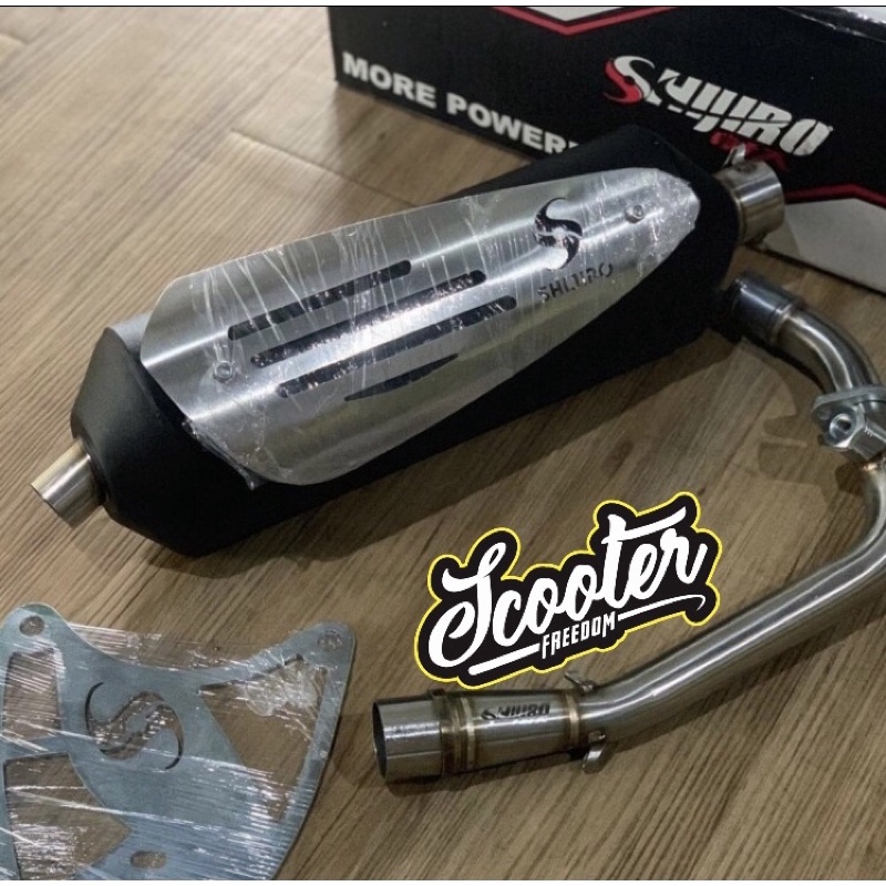 KNALPOT STD RACING SHIJIRO INLET 38