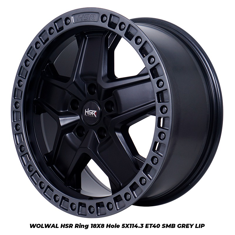 Velg Mobil HSR WOLWAL Ring 18 Velg HSR Wheel HRV Xpander Rush Terios Innova
