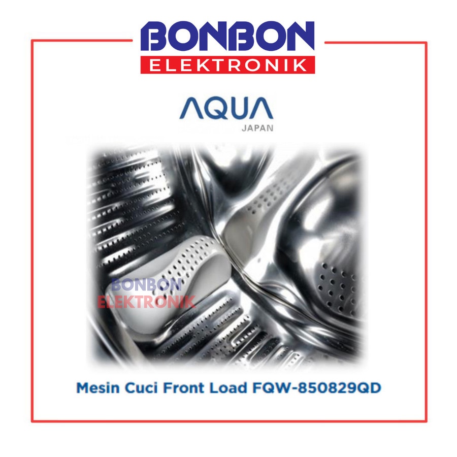 AQUA Mesin Cuci Front Loading 8.5KG FQW-850829QD / FQW 850829 QD