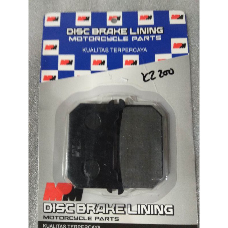 kampas rem depan kawasaki binter merzy mercy kz200