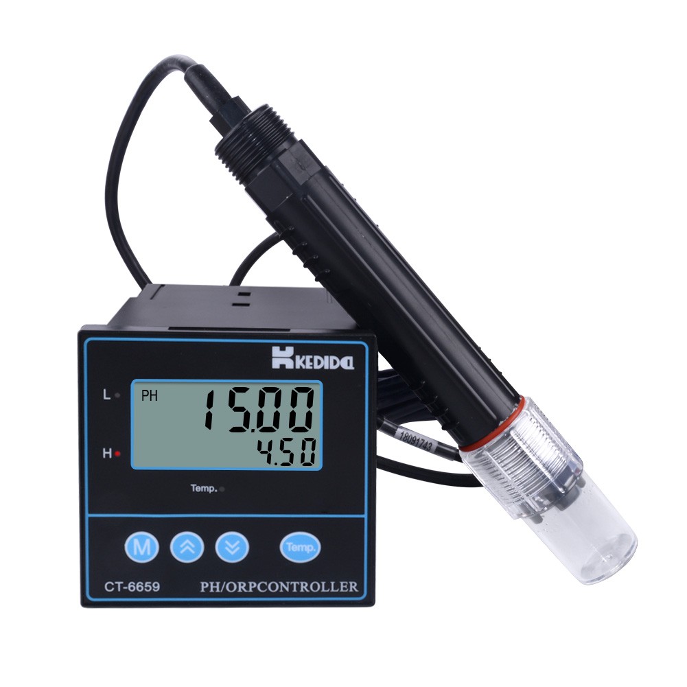 Kedida CT6659 PH ORP Controller Meter Water Kontroler Tester CT-6659 CT 6659 Controler Hydroponic