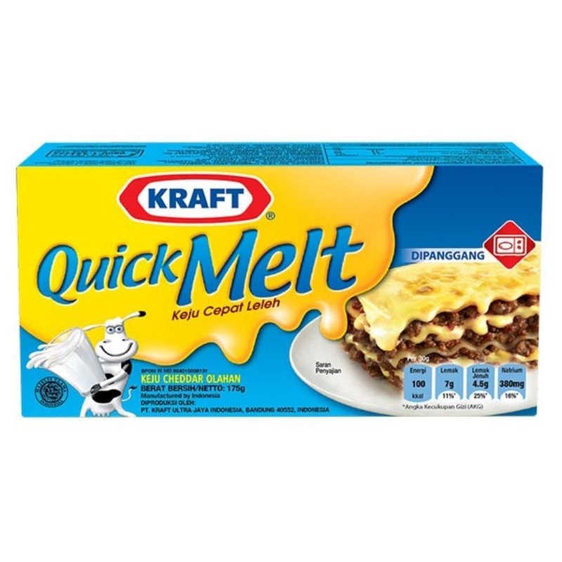 

KEJU KRAFT QUICK MELT 165GR