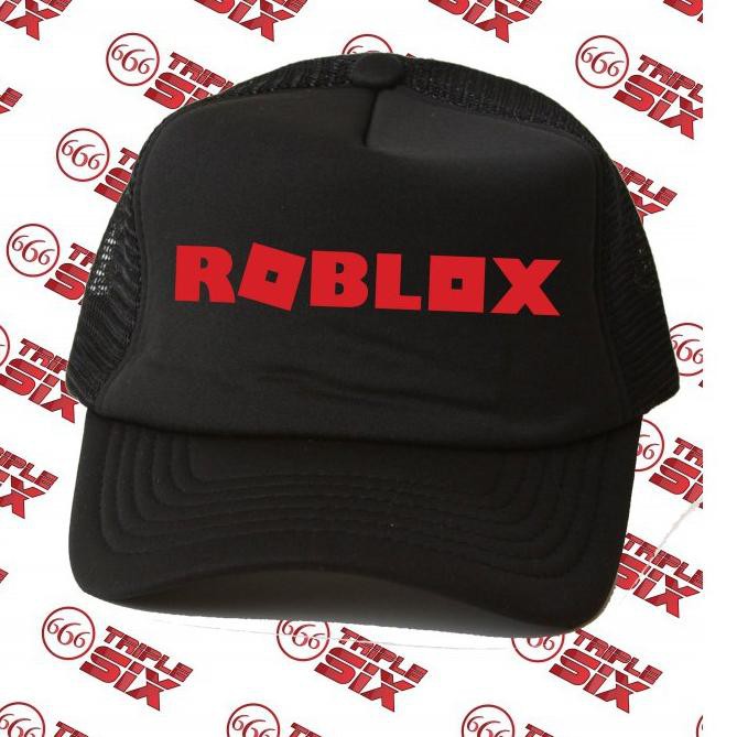 Great Sales Topi Trucker Roblox New Logo Shopee Indonesia - chinese red army hats roblox