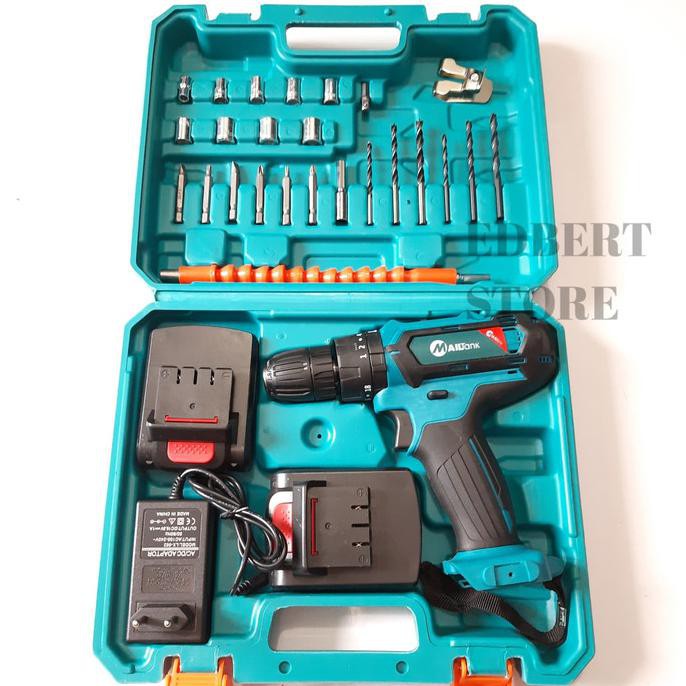Mesin Bor Baterai Tembok Cordless Drill 32V SH190 MAILTANK