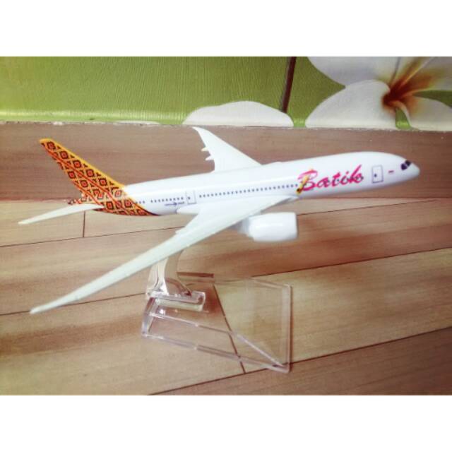 MINIATUR Pesawat Batik Air / diecast pesawat terbang