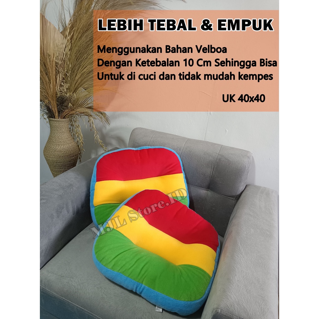 Bantal duduk- alas bantal duduk mobil bantal duduk lesehan