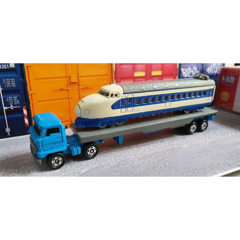 Tomica Hino Semi Trailer - Blue Truck