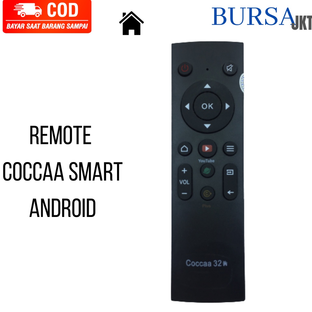 REMOTE TV MULTI COOCAA LED SMART TV ANDROID