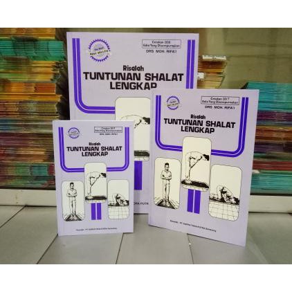 Buku Tuntunan Shalat Lengkap, Panduan / Praktek Sholat Kertas Hvs