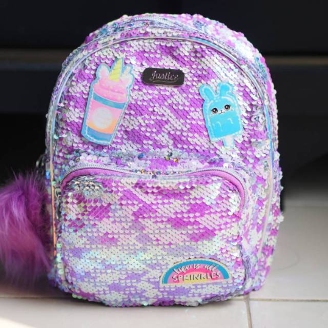 Tas justice abg anak original sequin