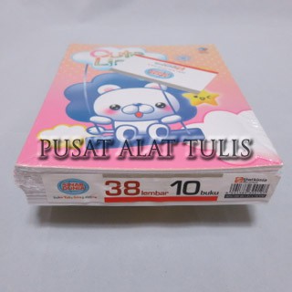 

BUKU TULIS SINAR DUNIA (SIDU) 38 LBR ISI 10 BUKU|ALAT TULIS |ATK MURAH