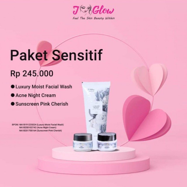 JGLOW Paket Sensitif
