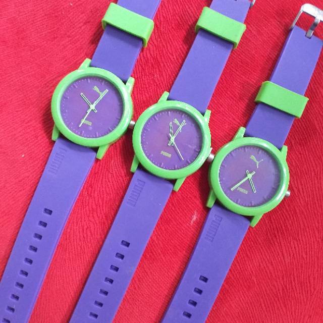 jam tangan karet rubber obralll