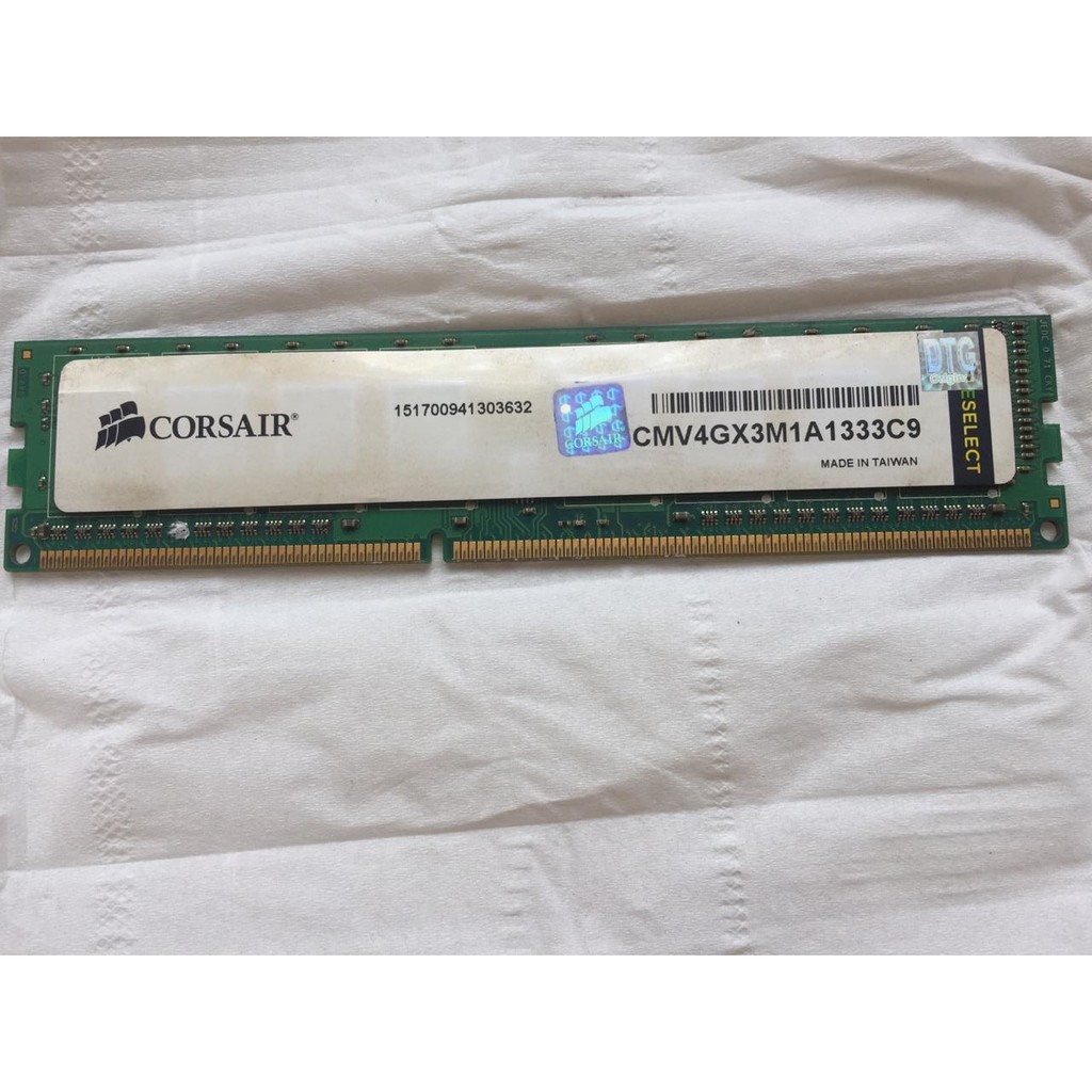 RAM Corsair 4gb value select DDR3
