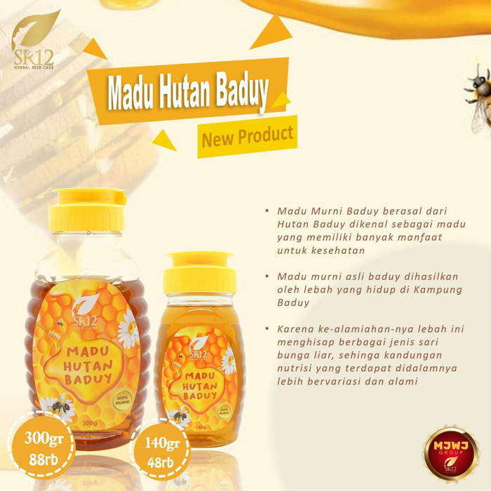 

MADU HUTAN BADUY SR12 140 GR MEMILIKI BANYAK MANFAAT UNTUK KESEHATAN