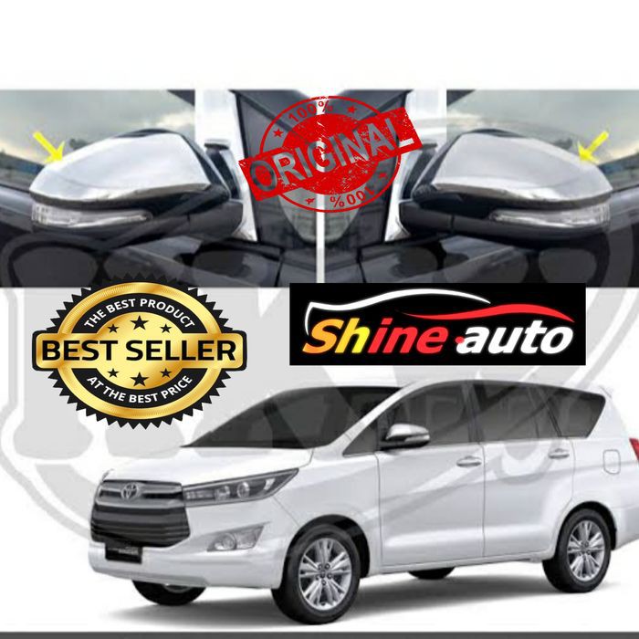 Cover Spion Chrome Innova Reborn Venturer Original Toyota Shopee Indonesia