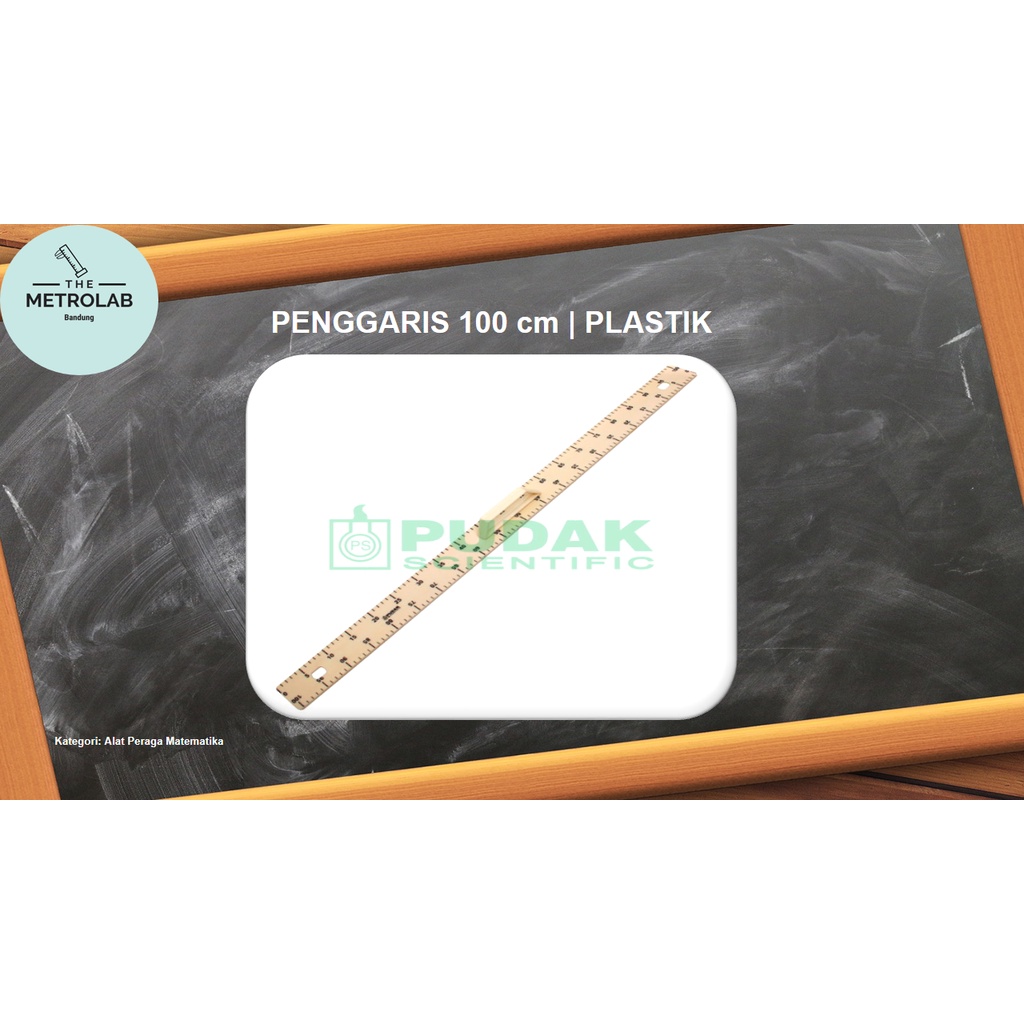 

Penggaris Besar | Mistar Besar | Panjang 100 cm | Bahan Plastik