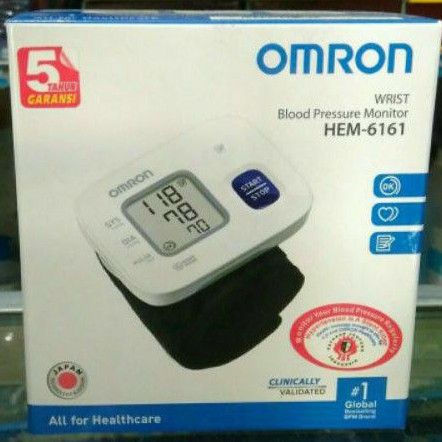 Tensimeter Pergelangan digital omrom HEM-6161 alat pengukur Tensi OMRON HEM-6161 Tensimeter Digital