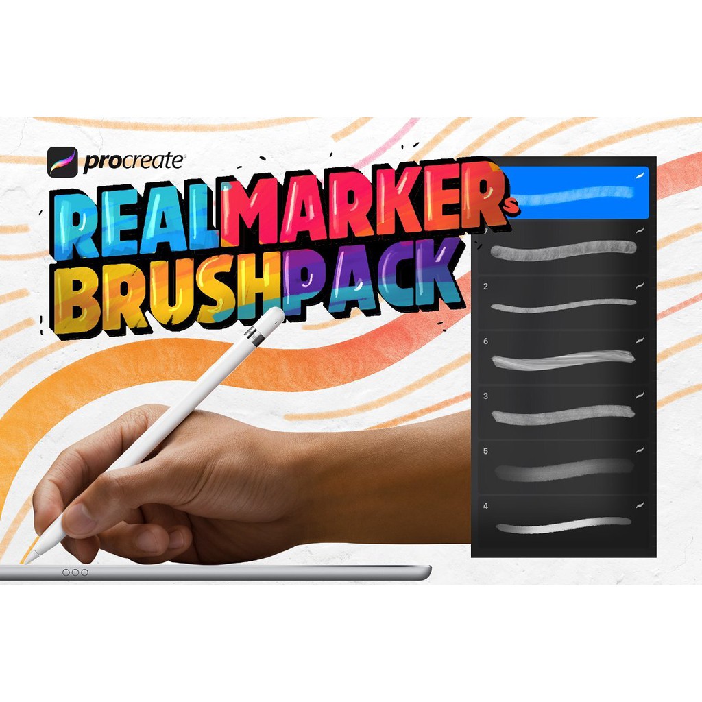 Procreate Brush - Copic Markers Set Drawing Brushes