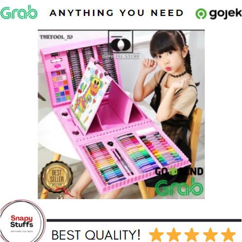 

TF 1 set mewarnai/alat menggambar anak/perlengkapan mewarnai ---READY---