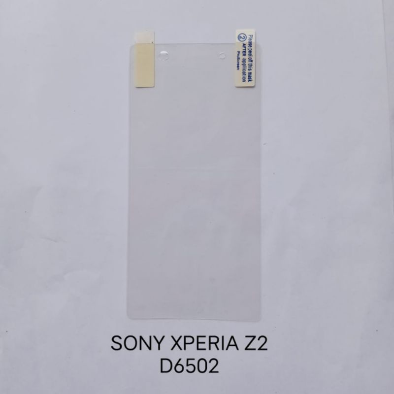 Anti Gores Sony Xperia ZL C6502 . Z1 L39H C6902 C6903 C6906 C6943 . Z1 Compact Z1 Mini Z1 Compact D5503 . Z2 D6502 . Z3 D6603 D6653 anti bening anti glare screen guard screen protector pelindung layar